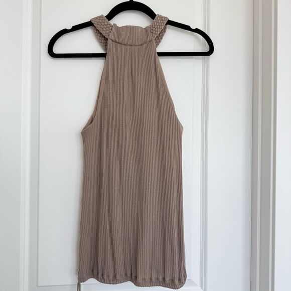 ARMANI EXCHANGE | ribbed Halter Blouse - Picture 7 of 10